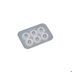 Epoksi Boncuk Şekilli Tesbih Ve Bileklik Silikon Kalıp 10 MM 6 Lı