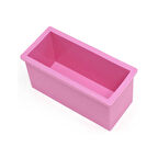 Silikon Kalıp,  Dikdörtgen Silikon Küçük Boy  Sabun Kalıbı