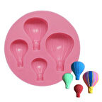 Dört Boy Uçan Balon Silikon Kalıp 4 lü