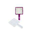 Epoksi Silikon Saplı Ayna Kalıbı Kare 16.5X9.5 CM