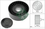 INA ALTERNATÖR GERGİ RULMANI CRAFTER 2.5 TDI 06 BJK-BJM KANALSIZ 75mm