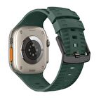 Apple Watch Seri 8 7 6 5 4 3 2 Se Ultra 42MM / 44MM / 45MM / 49MM Uyumlu Spor Silikon Kordon