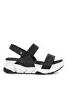 Muya 31187 Z Keid Platform Siyah Kadın Sandalet