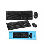 KABLOSUZ MULTİMEDİA KLAVYE - MOUSE SETİ SİYAH Q KLAVYE KM-510 (3126)