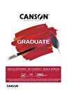 Canson Graduate Oil Acrylic Yağlı ve Akrilik Boya Blok 290g 20 Yaprak A3