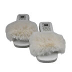 SİA ÇANTA EVA TABAN HALI TERLİĞİ KÜRKLÜ SÜSLÜ SADE VE GÖSTERİŞLİ KADIN TERLİK