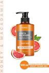 Yoğun Nemlendirici Vücut Yıkama Jeli Kundal Honey&Macadamia Pure Body Wash 500ml (Pink Grapefruit)
