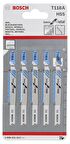 Bosch T118 A Dekupaj Testere Ağzı Metal 5 Li Set