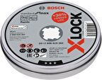 Bosch X-LOCK SD InoxR Kesme Taşı 125*1 mm Düz 10'lu - 2608619267