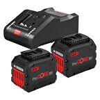 Bosch Procore Akü Başlangıç Seti 2x12 Amper Akü ve Şarj Aleti