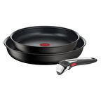 Tefal Titanyum 6X Ingenio UnlimitedOne İndüksiyon Tabanlı 3 Parça Tava Seti - 2100134265