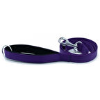 PETLOVEBUTİK Konforlu Dokumadan El Yapımı Köpek Gezdirme Kayışı 2x140cm - Purple