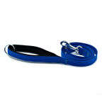 PETLOVEBUTİK Konforlu Dokumadan El Yapımı Köpek Gezdirme Kayışı 1,5x110cm - Royal Blue