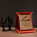 Eczacılara Özel Hediye  Kadife Plaket