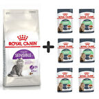 Royal Canin Sensible 33 Kuru Kedi Maması 4 kg + 6 Adet Yaş Mama