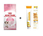 Royal Canin Kitten Yavru Kuru Kedi Maması 10 Kg + Gimcat Multivitamin 100 Gr