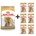 Royal Canin Yorkshire Terrier Köpek Maması 1,5 kg + 6 Adet Yaş Mama