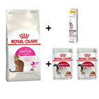 Royal Canin Savour Exigent  Kuru Kedi Maması 2 Kg + 2 Adet RC Yaş Mama + 20 gr Gimcat Malt