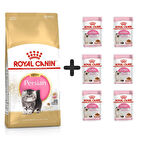 Royal Canin Kitten Persian Yavru Kedi Maması 2 kg + 6 Adet Yaş Mama 
