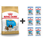 Royal Canin Shih Tzu Puppy Yavru Köpek Maması 1.5 Kg + 6 Adet Yaş Mama