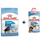 Royal Canin Maxi Puppy Köpek Maması 15 kg + 10 Adet Royal Canin Maxi Puppy Köpek Yaş Maması 140g