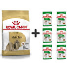 Royal Canin Shih Tzu Yetişkin Köpek Maması 1.5 Kg + 6 Adet Yaş Mama