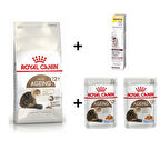 Royal Canin Ageing 12+ Yaşlı Kuru Kedi Maması 2 kg + 2 Adet RC Yaş Mama 85 gr + 20 gr GimCat Malt 