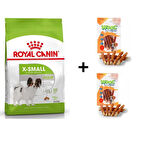 Royal Canin X-Small Küçük Irk Köpek Maması 3 Kg + 2 Adet Wooc Ödül 80 Gr 