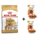 Royal Canin Pomeranian Yetişkin Köpek Maması 3kg + 2 Adet Wooc Ödül 80 Gr 