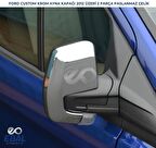 Ford Tourneo Custom Krom Ayna Kapağı 2012 ve üzeri Paslanmaz Çelik