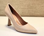 New Angel 721 Kadın Ten Kadeh Ökçe Stiletto