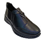 Ayak Trendi 1453-1 Kadın Hakiki Deri Casual Ayakkabı Siyah