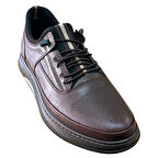 Castle Black 42554 Erkek Hakiki Deri Casual Ayakkabı Kahve