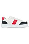Erkek Sneaker Ayakkabı BEYAZ - KIRMIZI