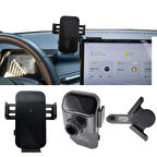 TESLA & BYD İçin Ekran Üstü Güneş Enerjili Telefon Tutucu Solar Technology