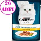 Gourmet Perle Izgara Tavuklu Yaş Kedi Maması 85 gr 26 AD