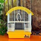 Euro Gold Kuş Kafesi Oval Çatı Karışık Renkli 1216A