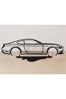 Ford Mustang GT 20cm Plastik Masa Süsü Masa Dekorasyonu