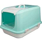 Amazon Kapalı Kedi Tuvaleti Yeşil S