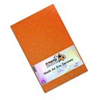 Turuncu Simli Eva A4 20x30 5 Adet Artlantis Simli Eva 20*30