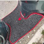 Motosiklet Aksesuar Koruyucu Modifiye Paspas Kuba Brillant 50 cc Benzinli Scooter Uyumlu Kırmızı