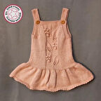 Uretti - Talia 8659 - 6199 El Örgüsü Kız Çocuk Jile Elbise - 2 Yaş