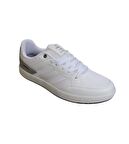 KİNETİX Erkek Beyaz Siyah Kaucuk Taban Fileli Spor Yürüyüş Ayakkabı