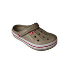 YAZKIŞ Erkek-Kadın  Krem Gri Yeşil Doktor Hemşire Asçı Önü Kapalı Delkli Arkadan Geçkili Terlik