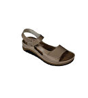 YAZKIŞ Kadın Ten Çırtlı 3cm Topuklu Anne Sandaleti