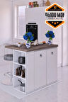 DF01112GD MDF Mutfak Adası Mutfak Dolabı Ada Mutfak Yemek Masası