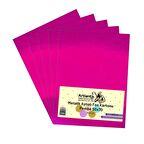 Pembe 50x70 Metalik Aynalı Fon Kartonu 5 Adet 1 Paket Artlantis Aynalı Metalik Fon Kartonu