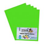 Fon Kartonu Fosforlu Yeşil 35x50 5 Adet Artlantis Fosforlu Fon Kartonu Yeşil 35*50 5 Adet