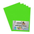 Fon Kartonu Fosforlu Yeşil 50x70 5 Adet Artlantis Fosforlu Fon Kartonu Yeşil 50*70 5 Adet