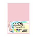 Pembe Renkli A-4 Fotokopi Kağıdı 25 li 1 Paket Artlantis Fotokopi Renkli A4 Kağıdı